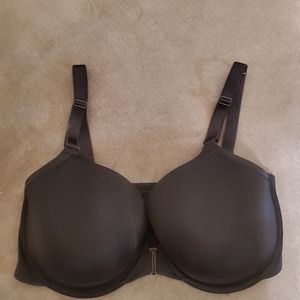 Torrid Curve size 44D front clasp black bra